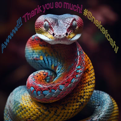 "Eyes for You" Awww!!! Thank you so much! #Sneketoshi #5