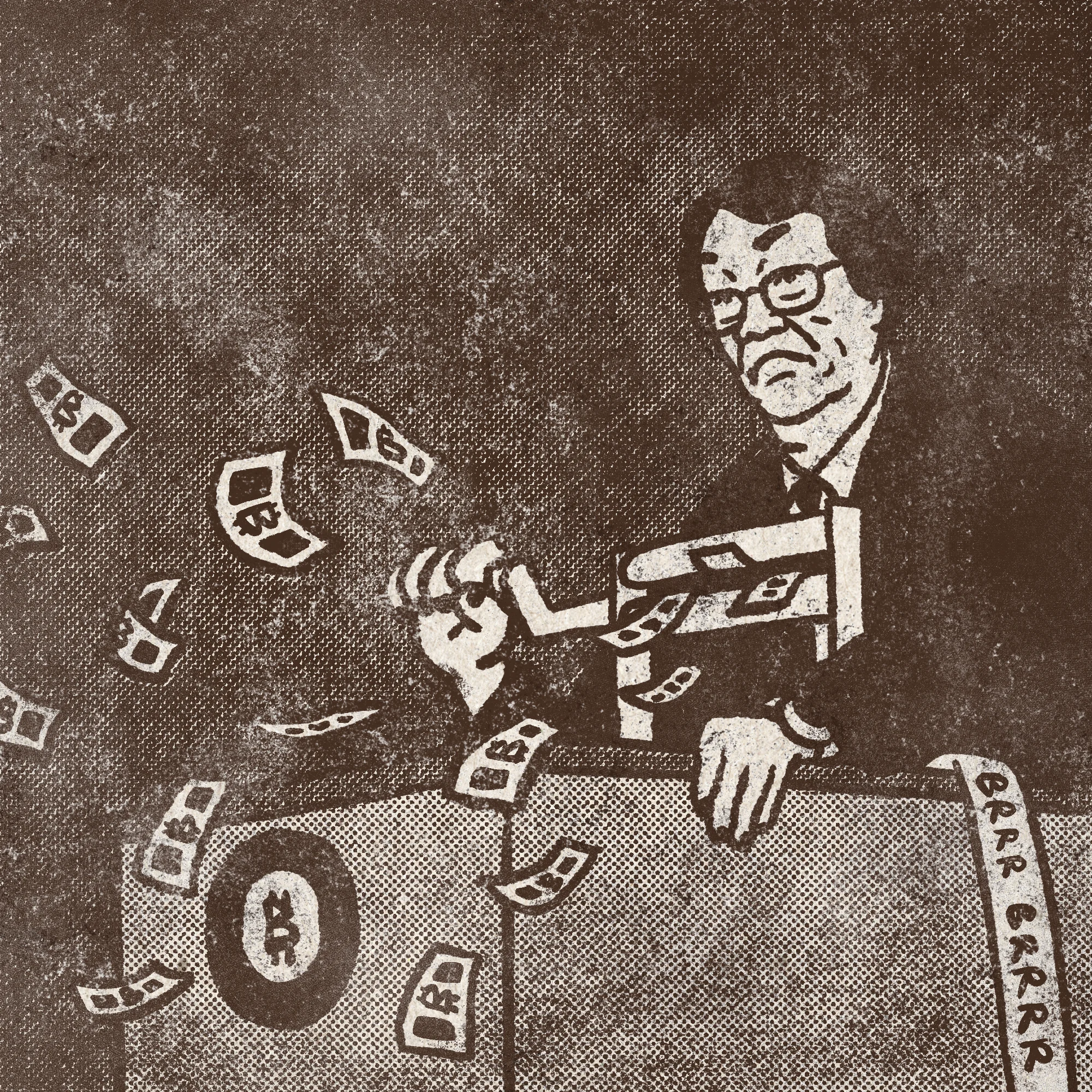 /Imagine: Satoshi Printing Money