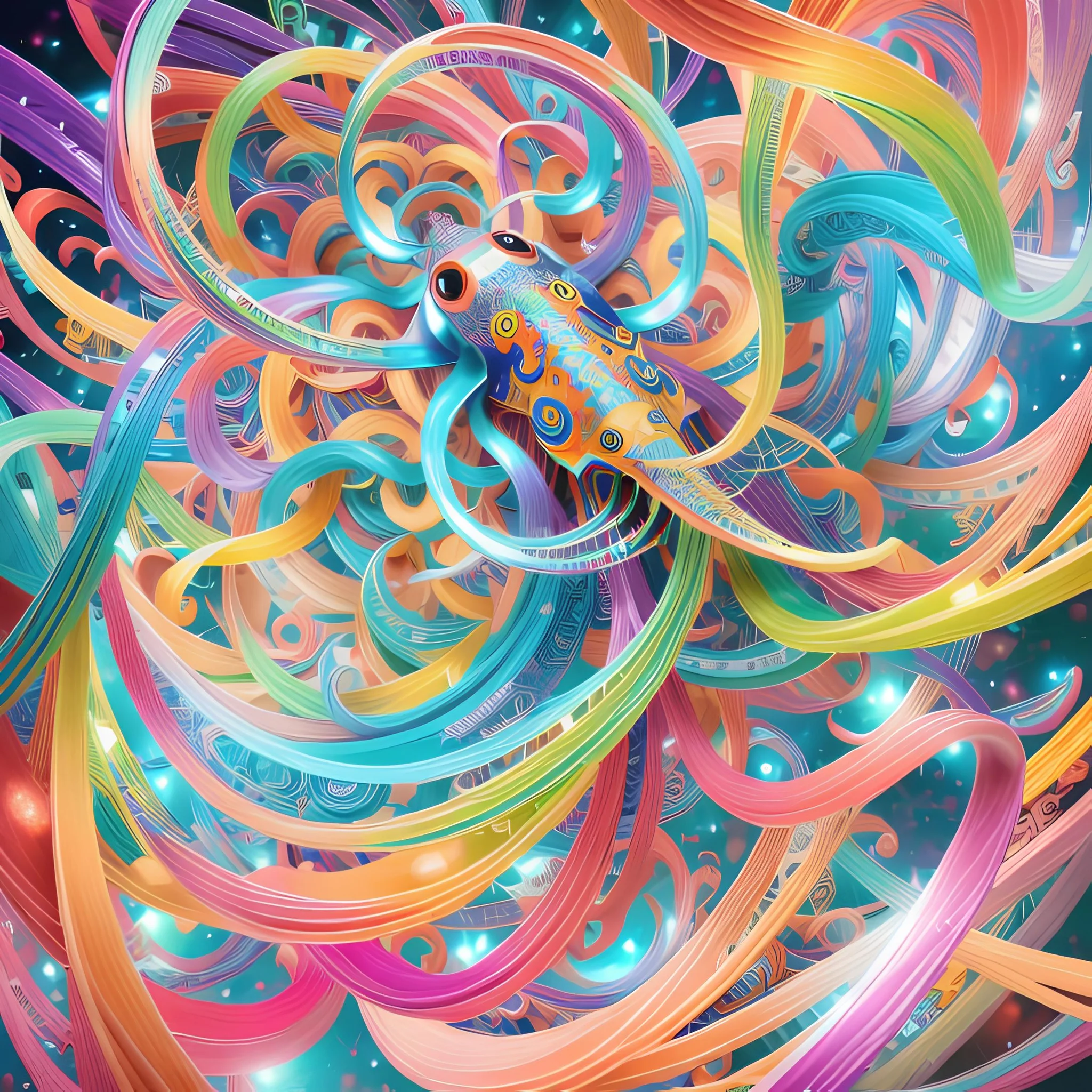 Lost in the Rainbow Sea