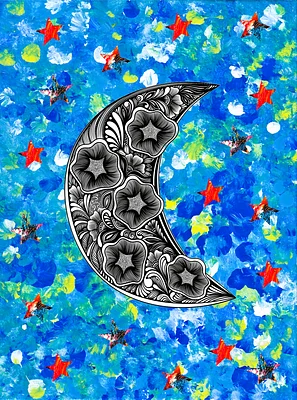 Blue Sky X Luna by Anna Zubarev