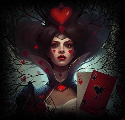 "Queen of Hearts" 2023 by Kassi x QueenAngellica