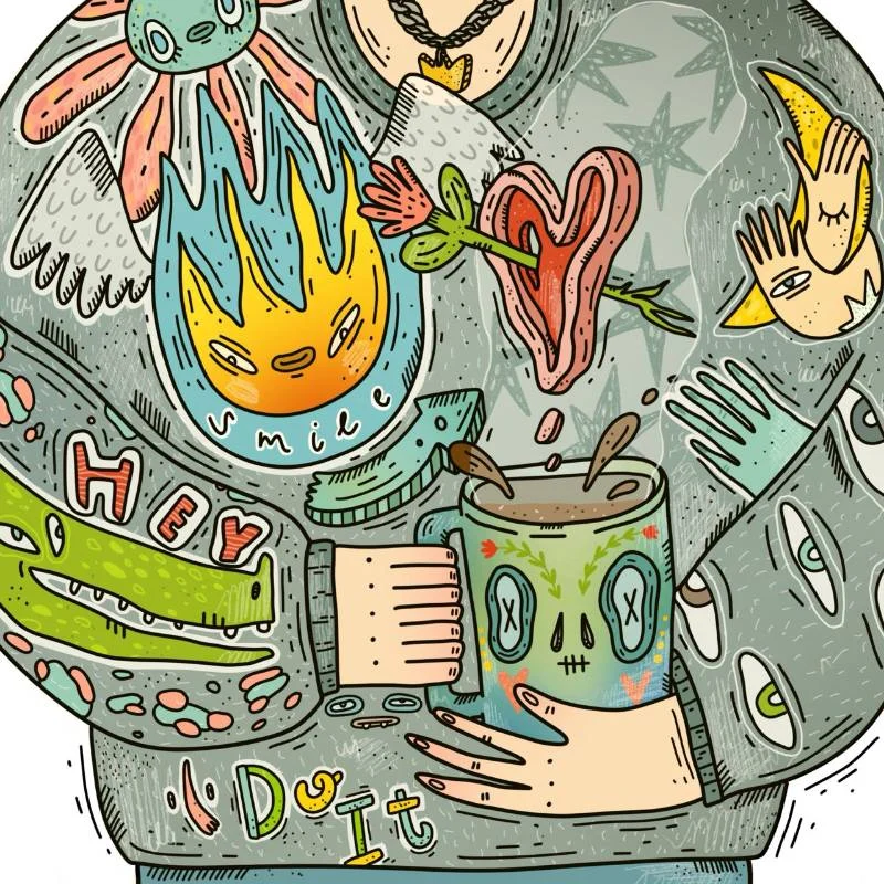an experienced sweater #1